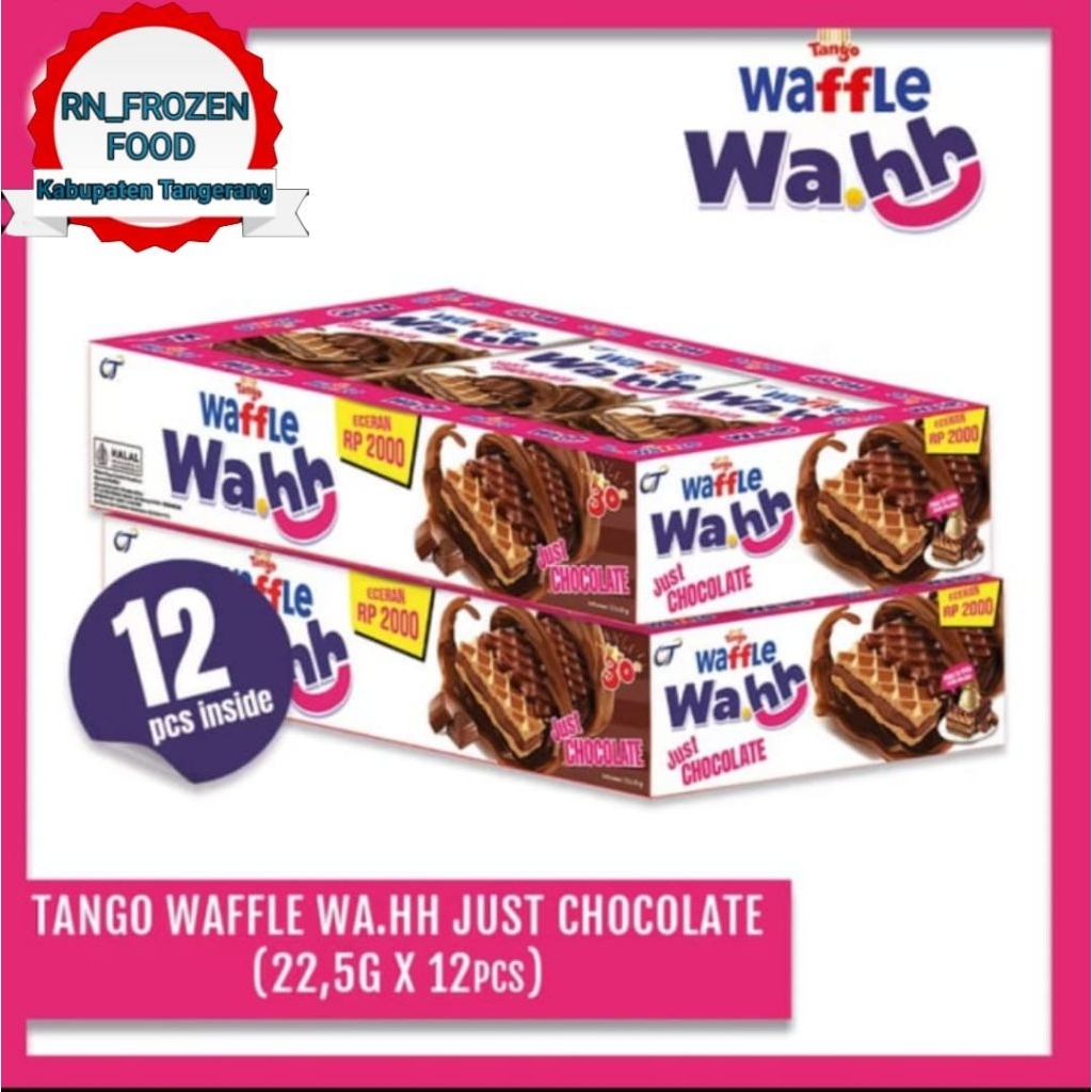 

TANGO WA HH JUST CHOCOLATE | 1 BOX ISI 12 PCS