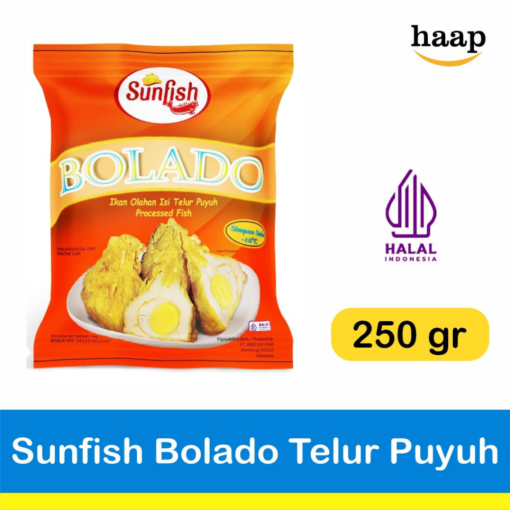

Sunfish Bolado 250gr