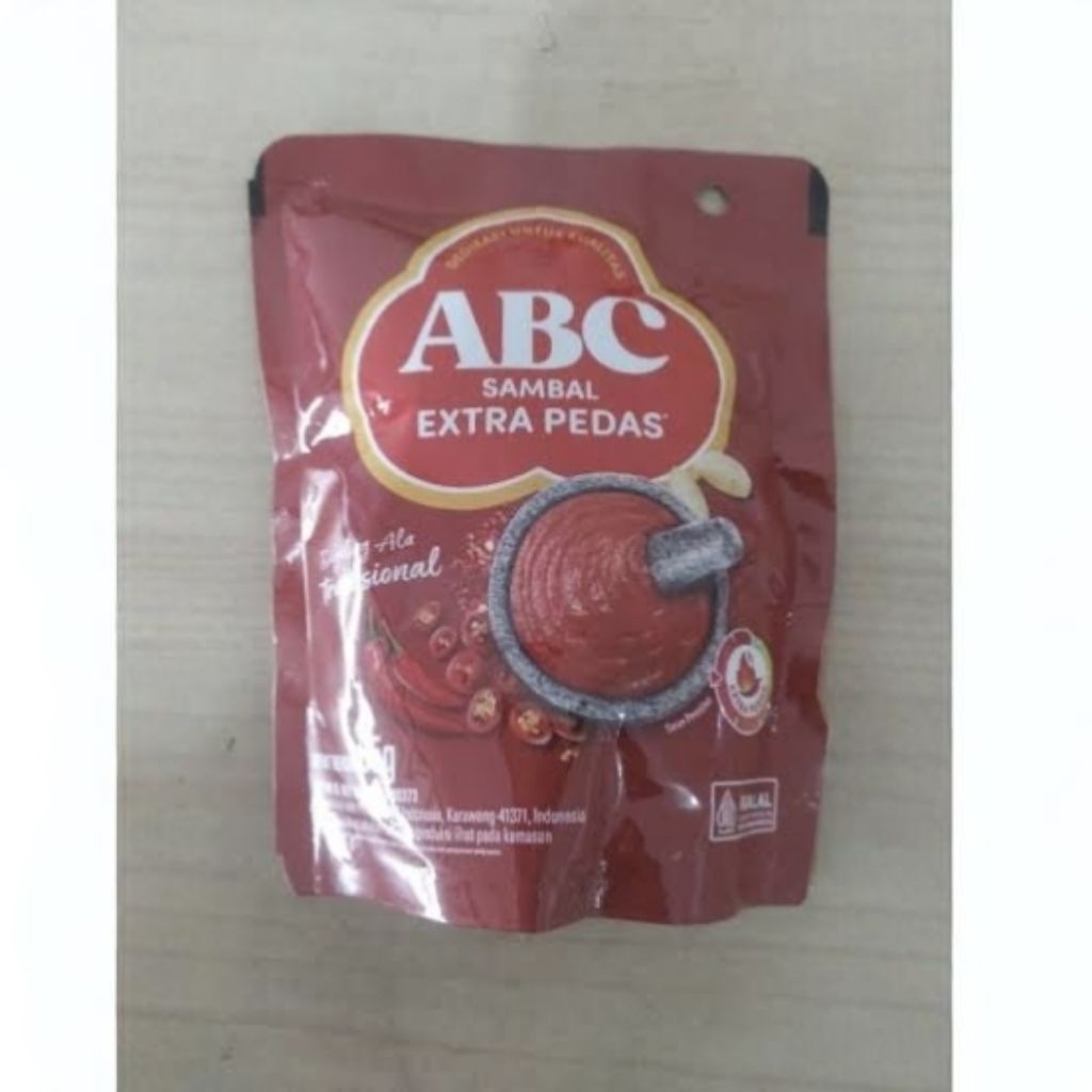 

Saos ABC Sambal Extra Pedas 65 gr