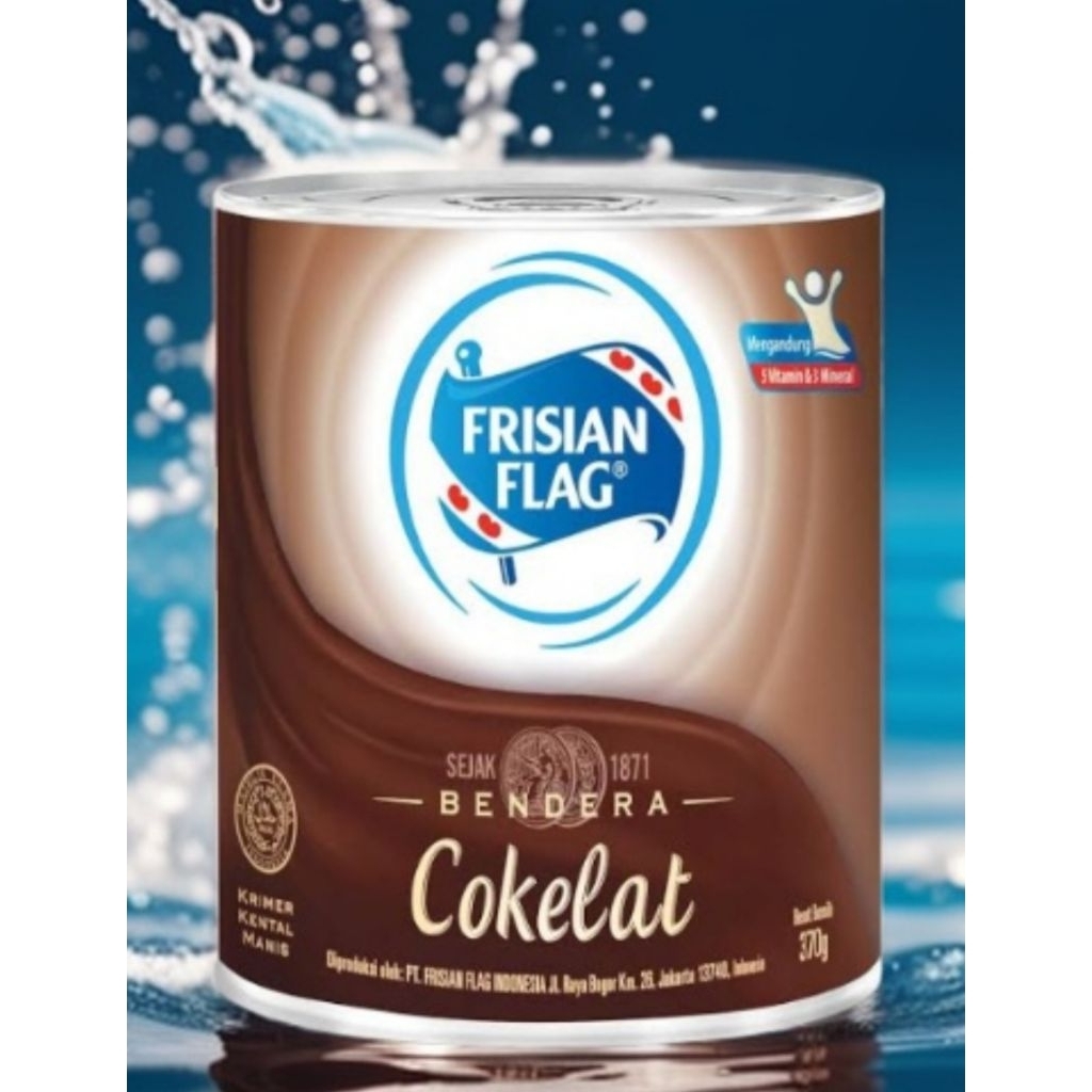 

Susu SKM Coklat 370gr Frisian Flag Susu Kental Manis SKM Kaleng