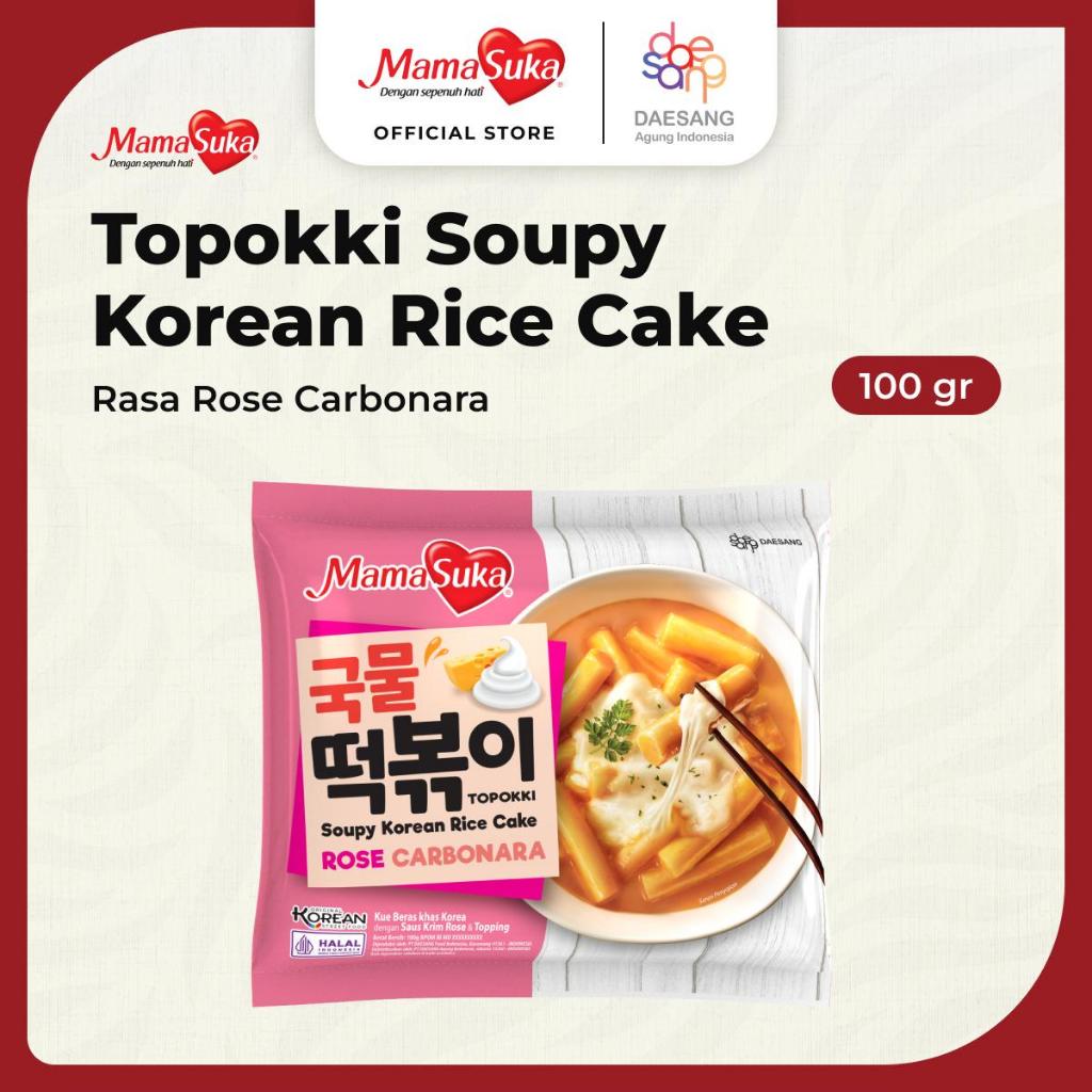 

MamaSuka - Soupy Topokki Rose Carbonara 105 gr