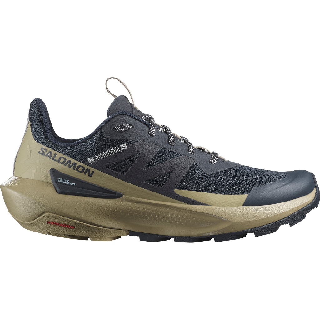 HIKING SHOES | SALOMON ELIXIR ACTIVE | CARBON/SLATE GREEN/GLACIER GRAY