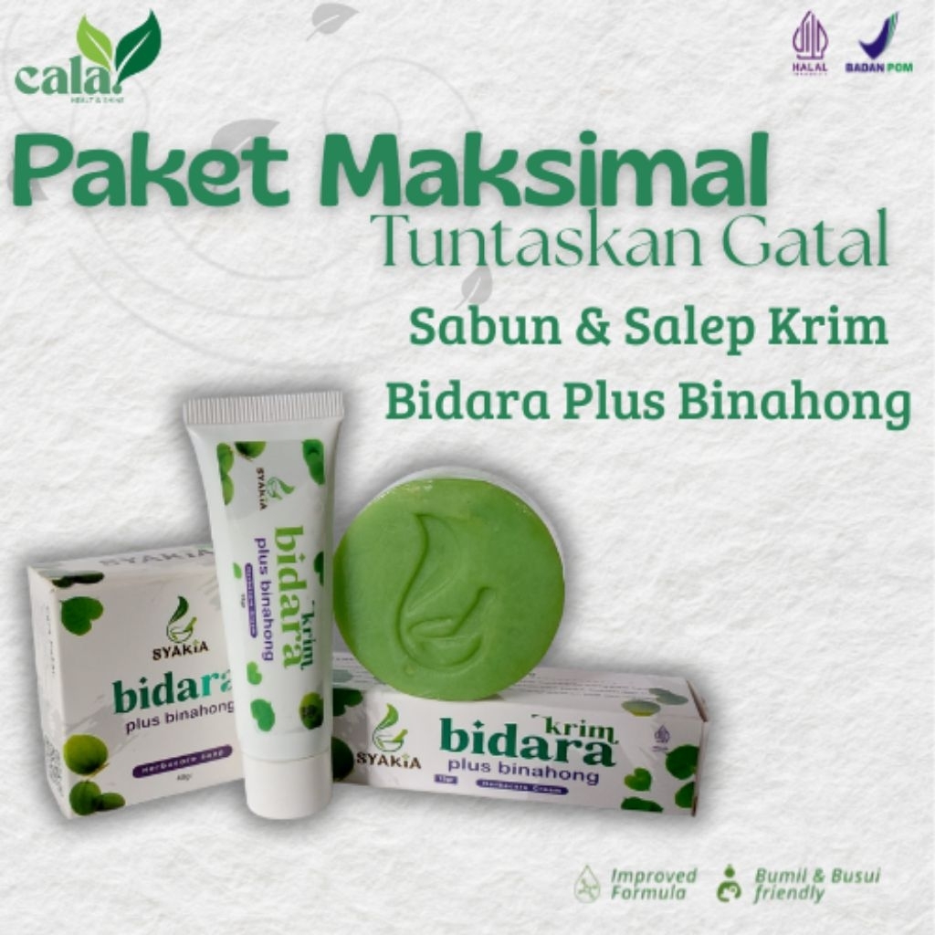 Combo Salep dan Sabun Bidara plus binahong