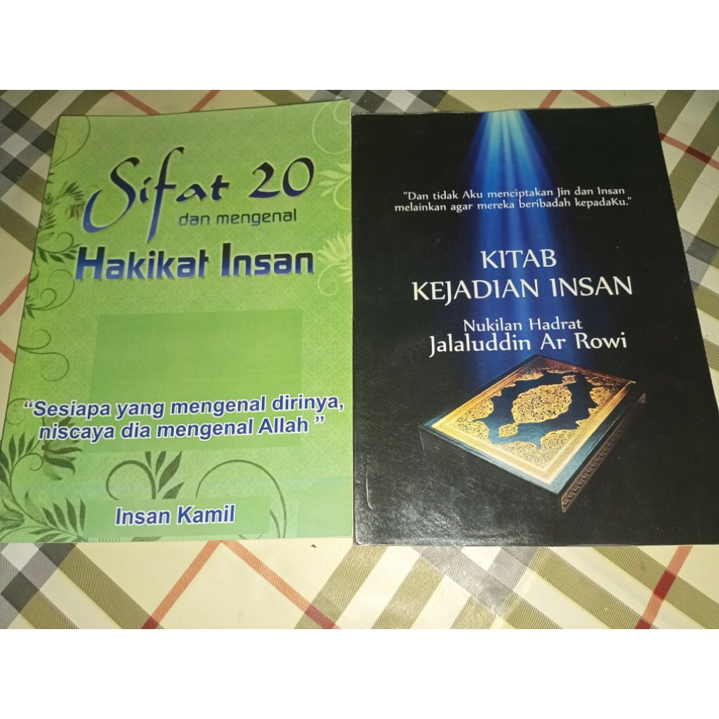 Promo 2 KITAB Hakikat, Sifat 20 & kitab kejadian Insan
