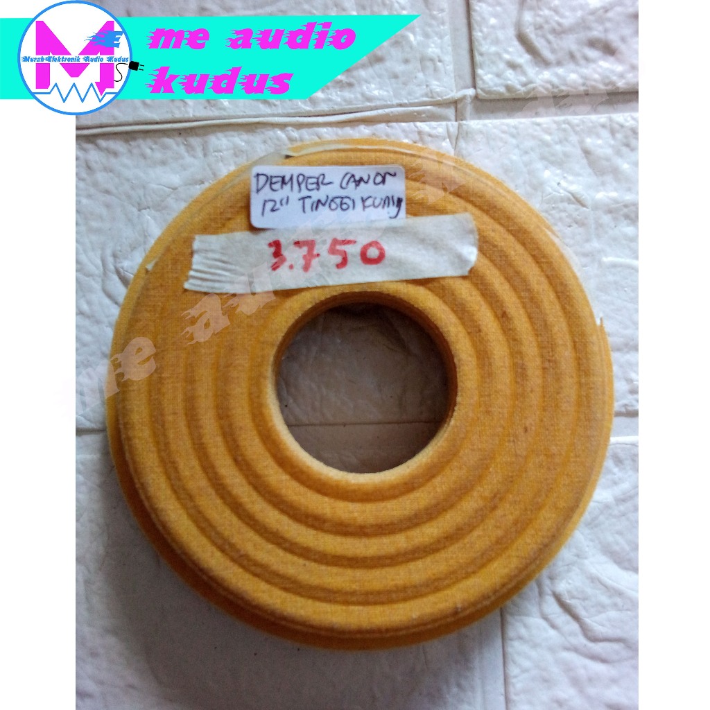 DEMPER SPEAKER CANON 12"INCH TINGGI KUNING