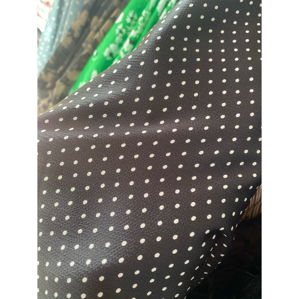 Kain Satin - Satin Silk Premium - Dress Silk Motif - Satin Silk Motif - Meteran