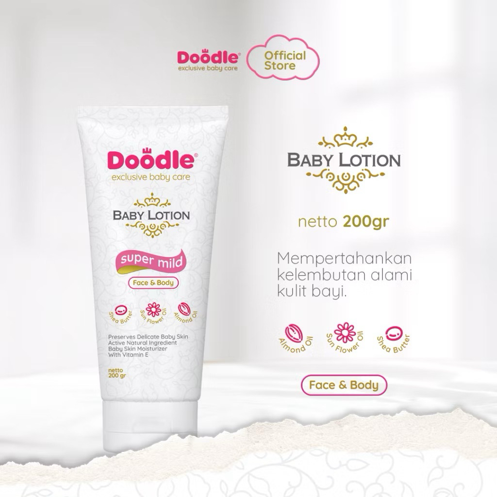 Doodle Baby Lotion Super Mild Face & Body