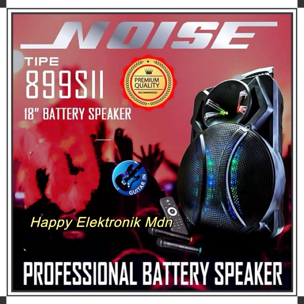 NOISE Speaker Portable NOISE 18 INCH SPEAKER Wireless Meeting Noise 899 SII Original 18 inch Bluetoo