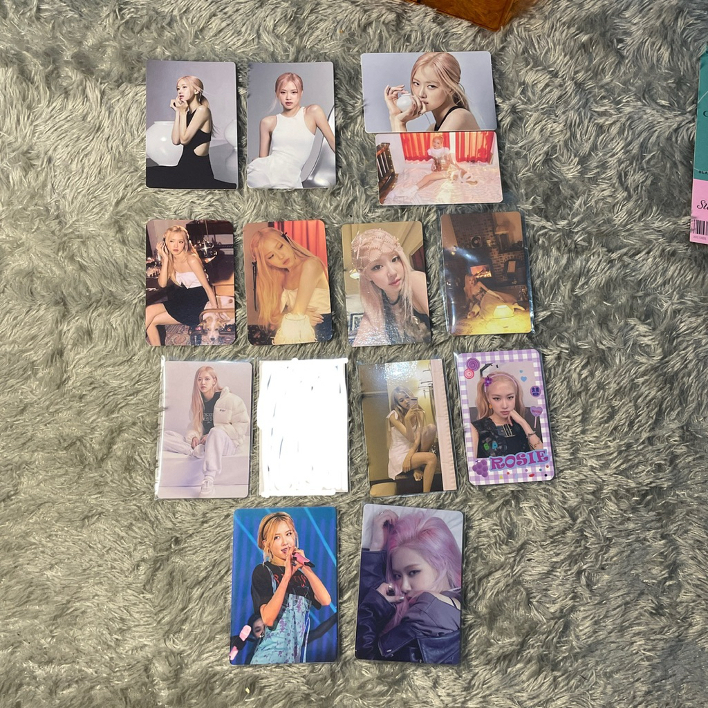 [TAKE ALL] AAB Rosé Blackpink Photocard Rare japan in your area sulwhasoo - roje IYA Spring edition 