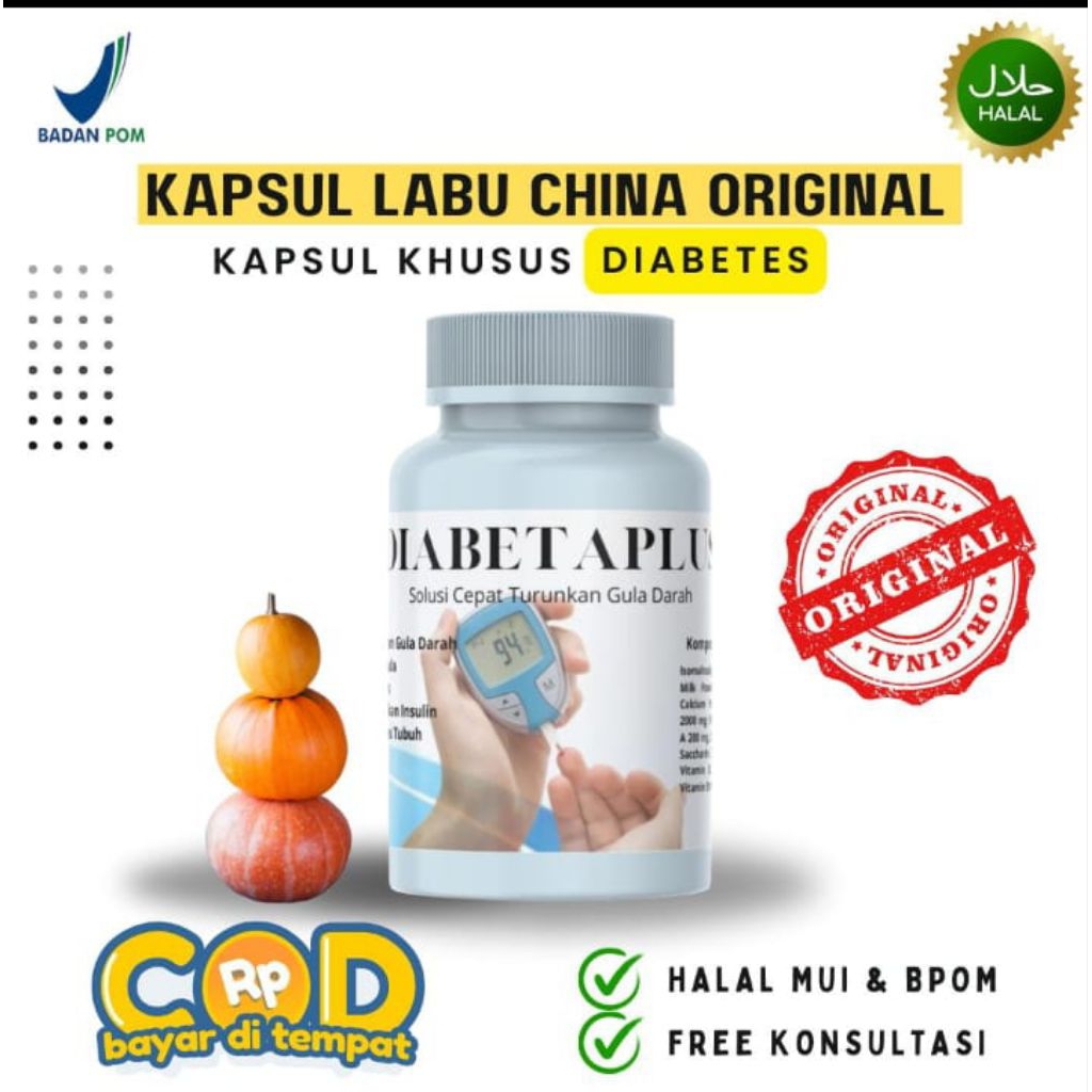 KAPSUL SUSU LABU CINA ORIGINAL 100% HALAL