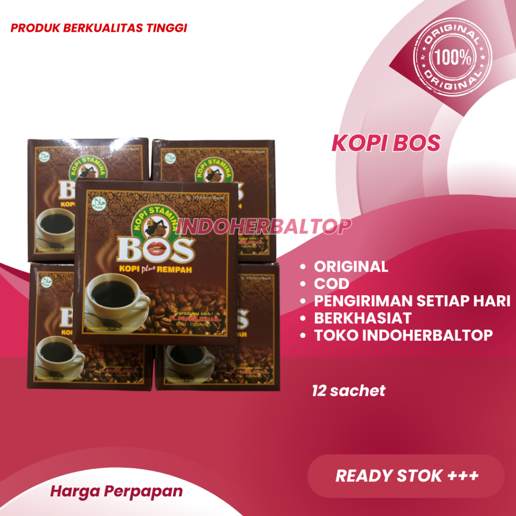 

KOPI BOS ORIGINAL SERBUK 12 SACHET