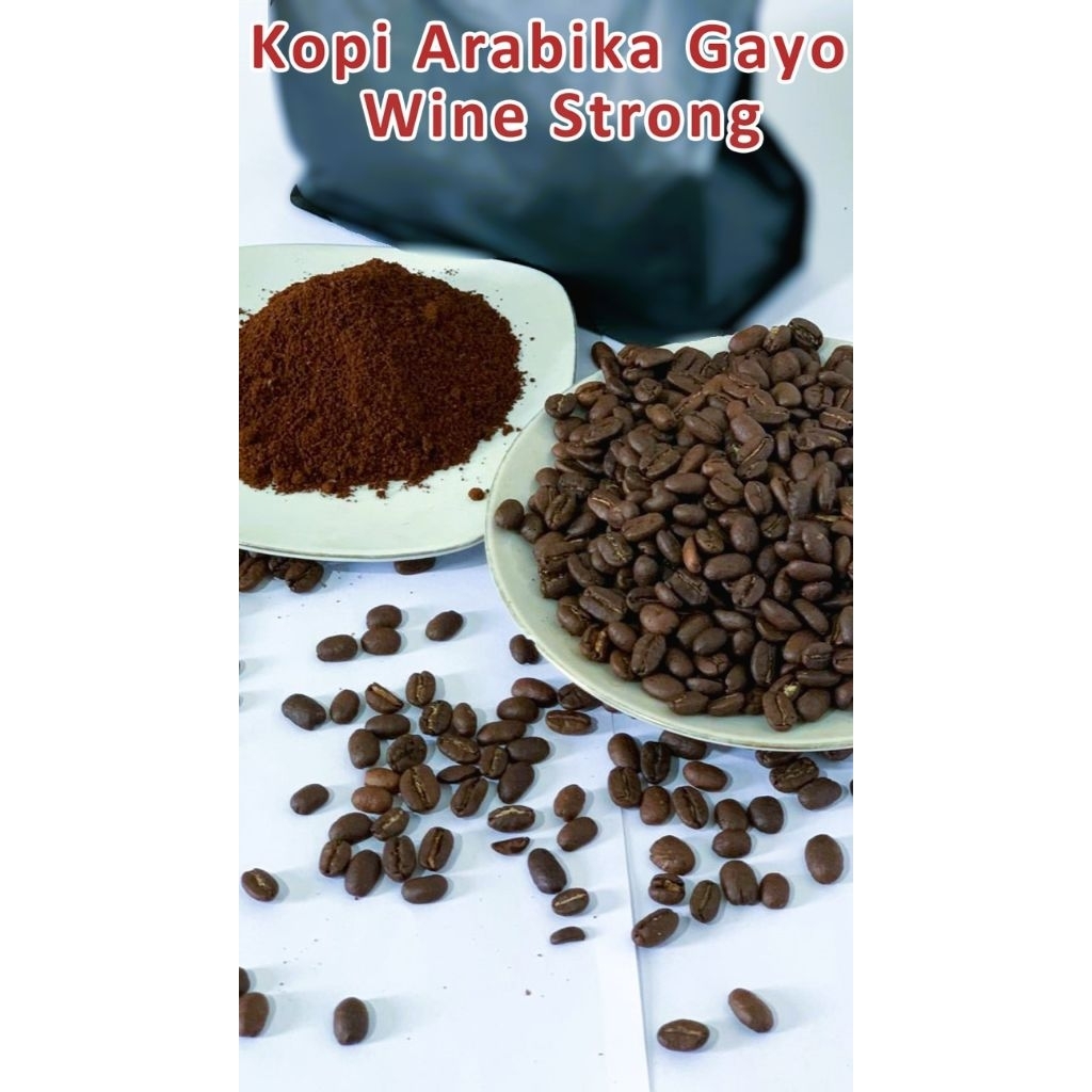 

Rosted Bean Kopi Arabika Gayo Wine Strong