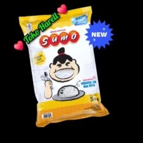 

Beras sumo 5Kg kemasan kuning