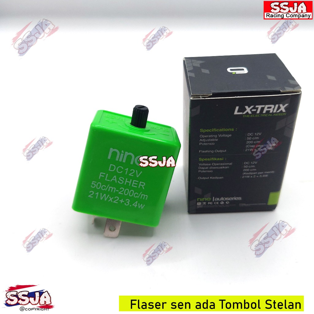 Relay Flasher Sein Motor / Relay Hazard Sein Motor Universal ORIGINAL NINE KUALITAS TERJAMIN
