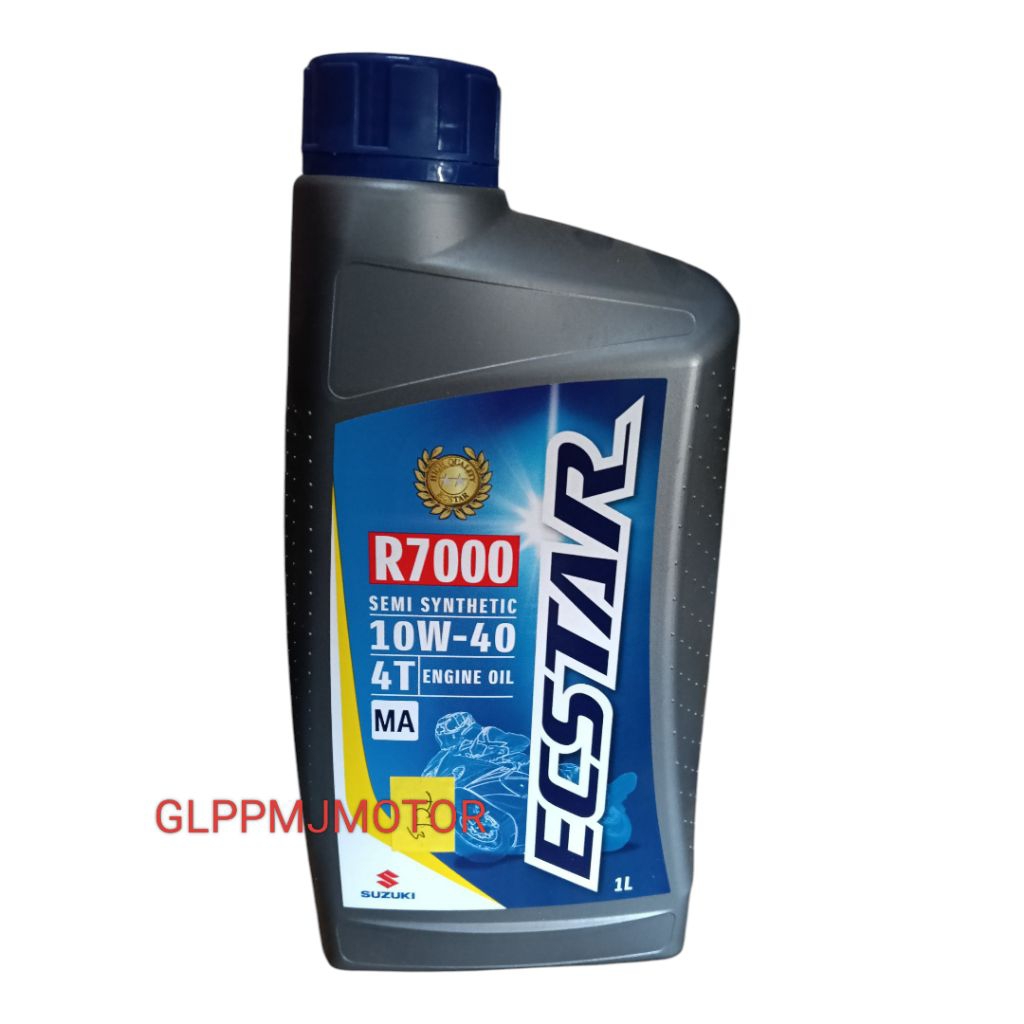 ECSTAR R7000 4T 10W-40 MA 1L Engine Oil Oli Mesin Motor Suzuki SGO 1Liter 1 Liter 1000ml