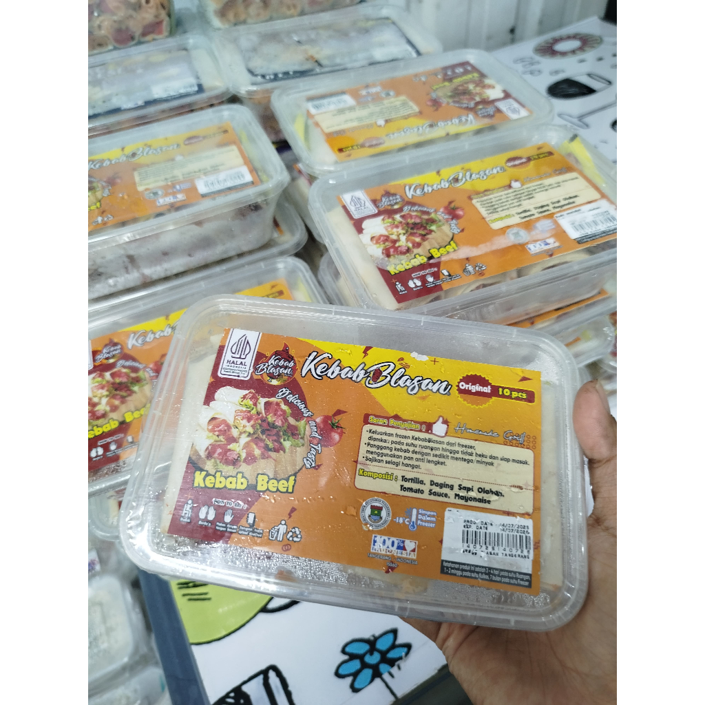 

[BEST SELLER] Kebab Isi 10 Berbagai Varian Rasa – Frozen Food Praktis & Enak!