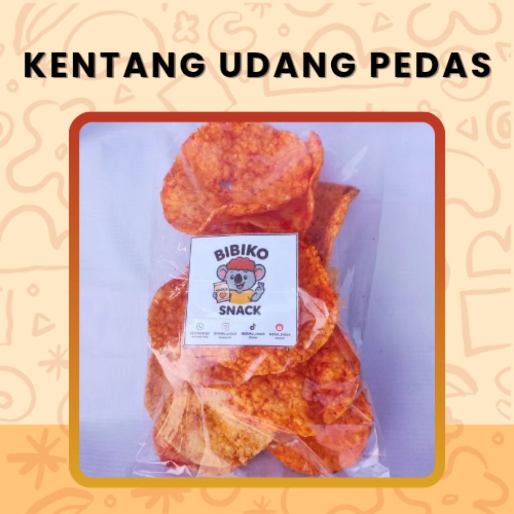 

Kentang Udang Pedas Gurih Asli Surabaya (100gr & 250gr)