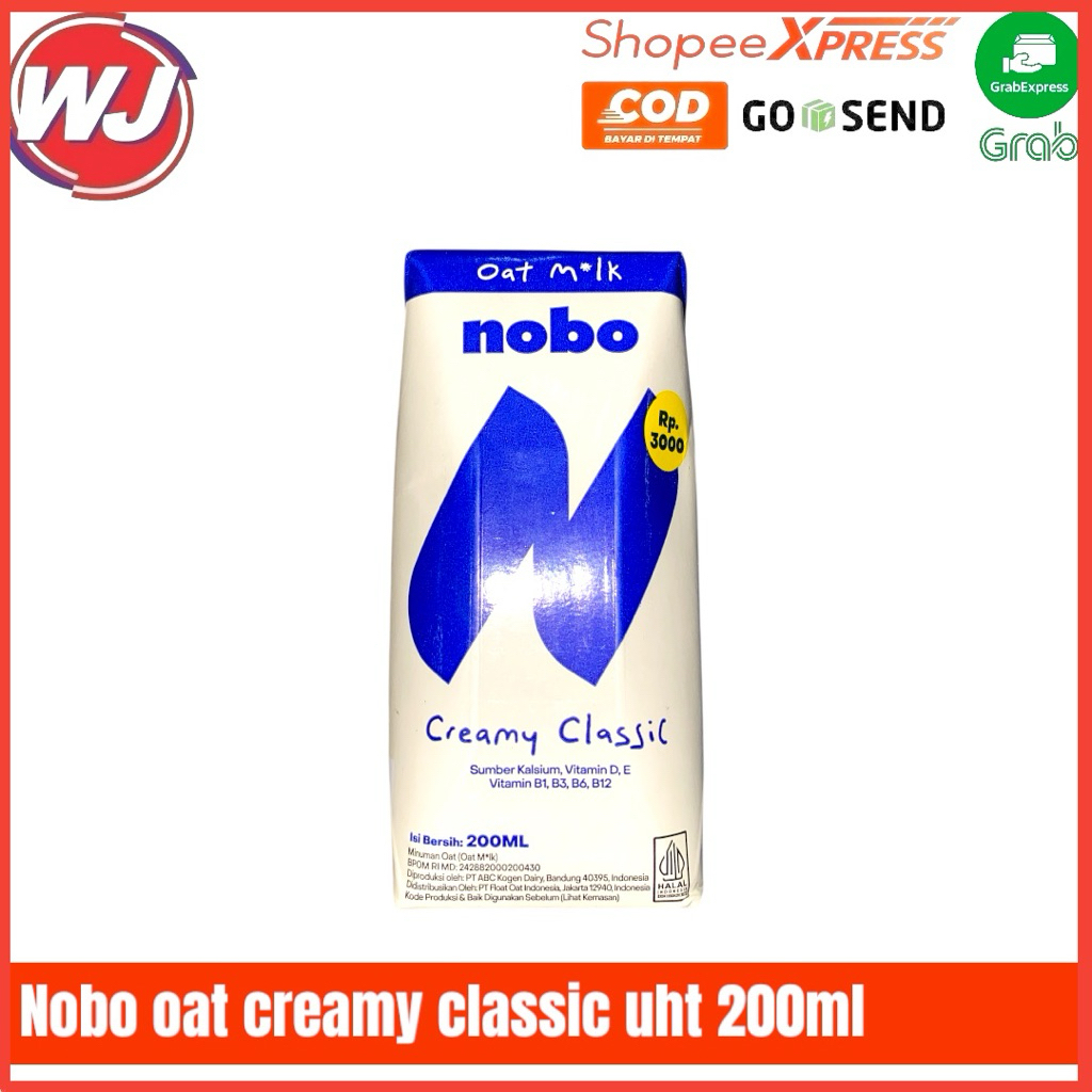 

NOBO OAT CREAMY CLASSIC UHT 200ML