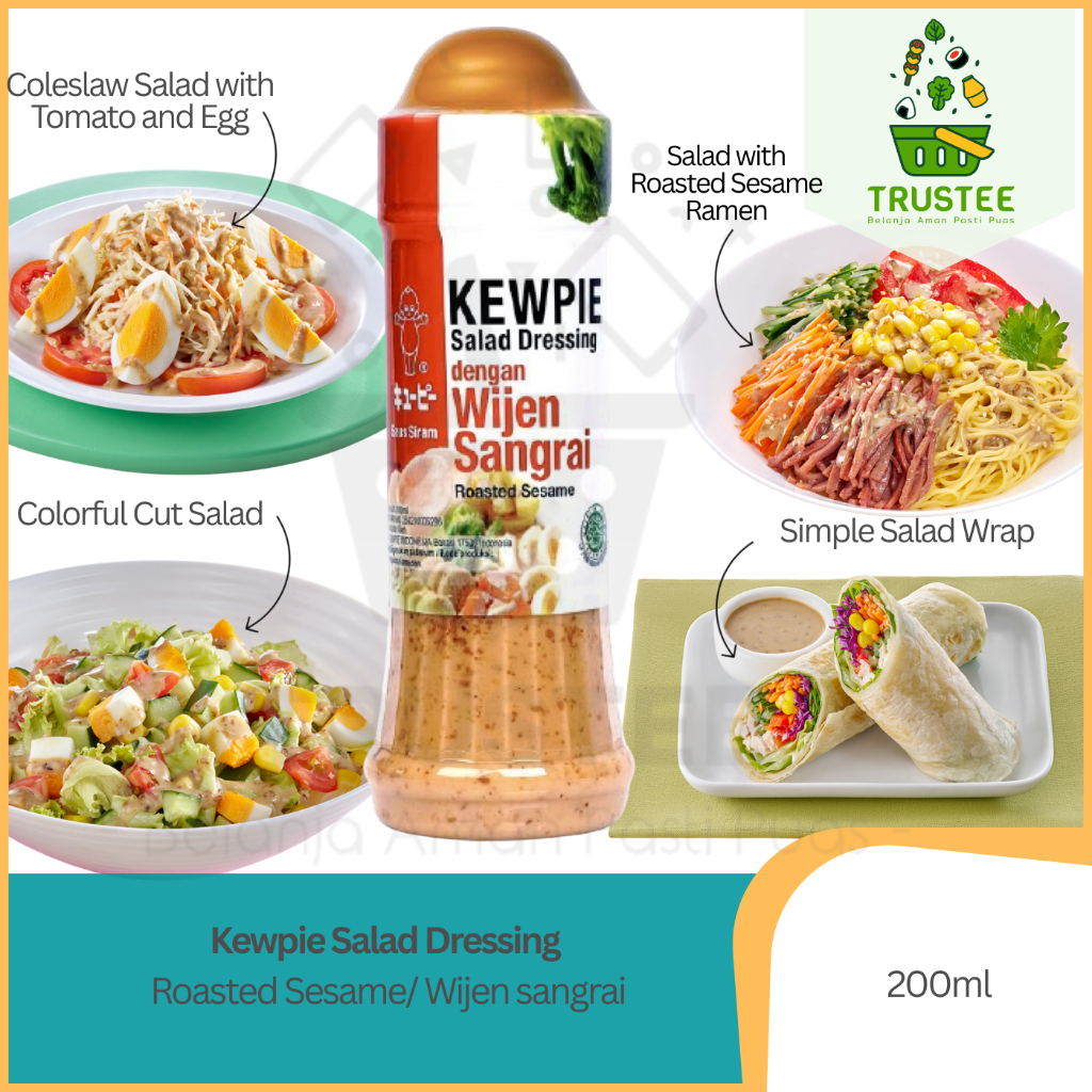 

Kewpie Salad Dressing Wijen Sangrai 200ml