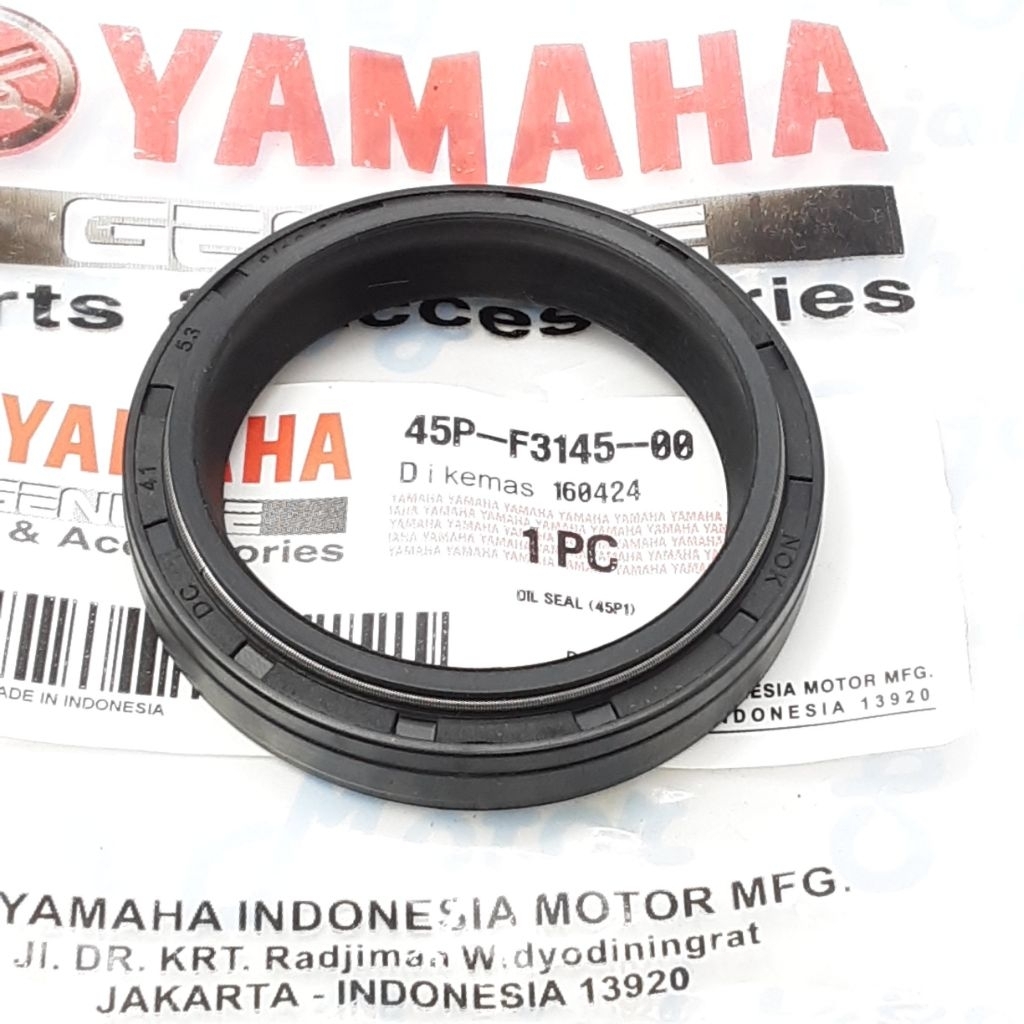 45P-F3145-00 OIL SEAL SHOCK DEPAN BYSON SIL SOK SEAL SHOK DEPAN BYSON R15