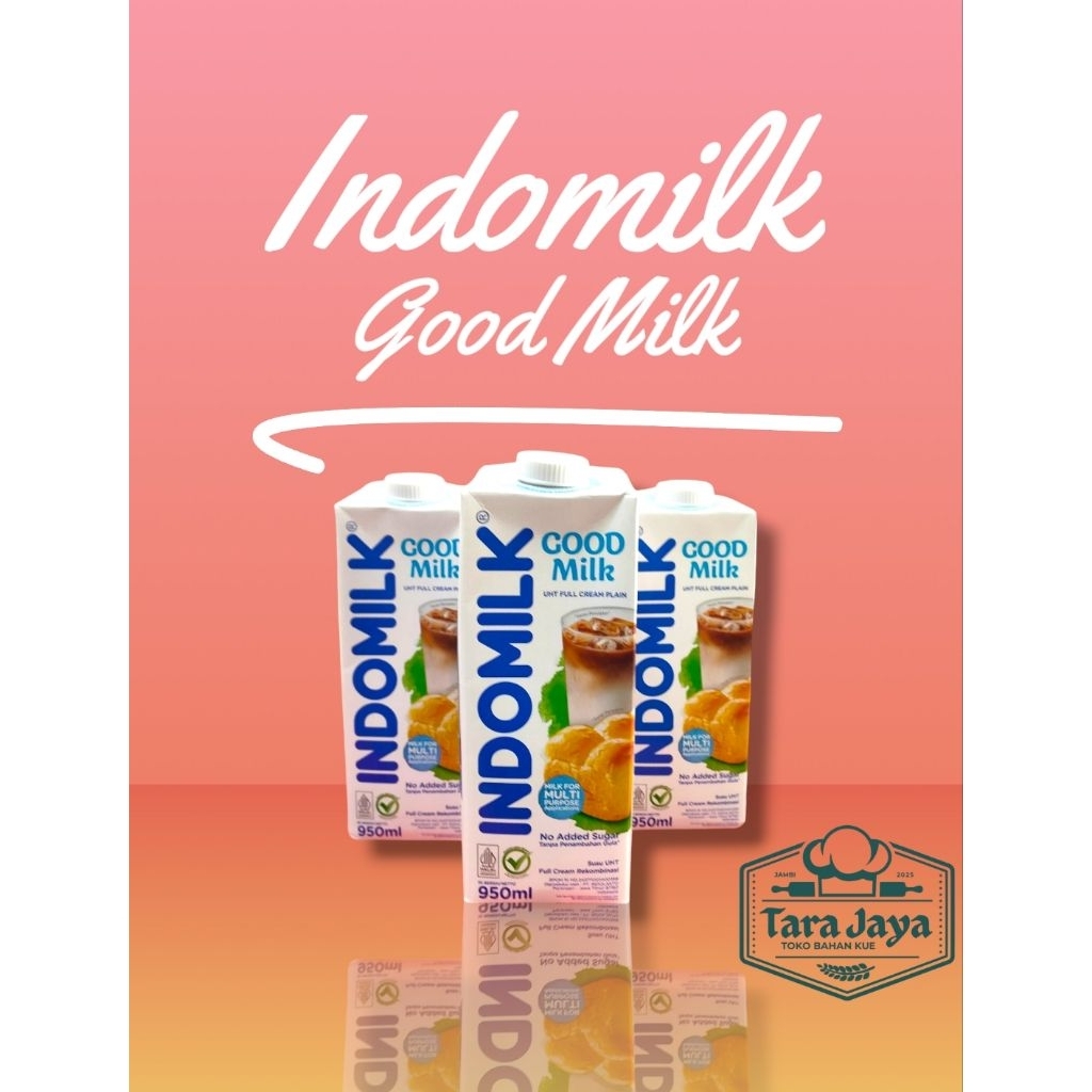 

Indomilk UHT Full Cream Plain 950ml
