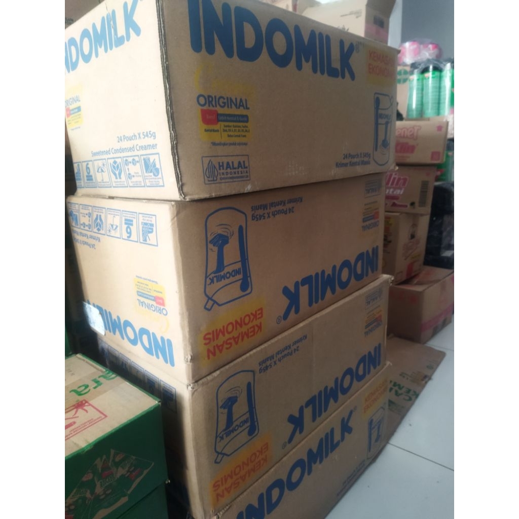 

indomilk pouch 545gr. 1karton isi 24pcs