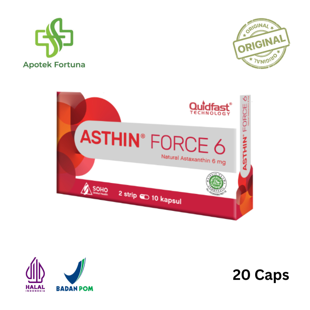Asthin Force 6mg (20 Tablet) / Asthin Force 6 mg