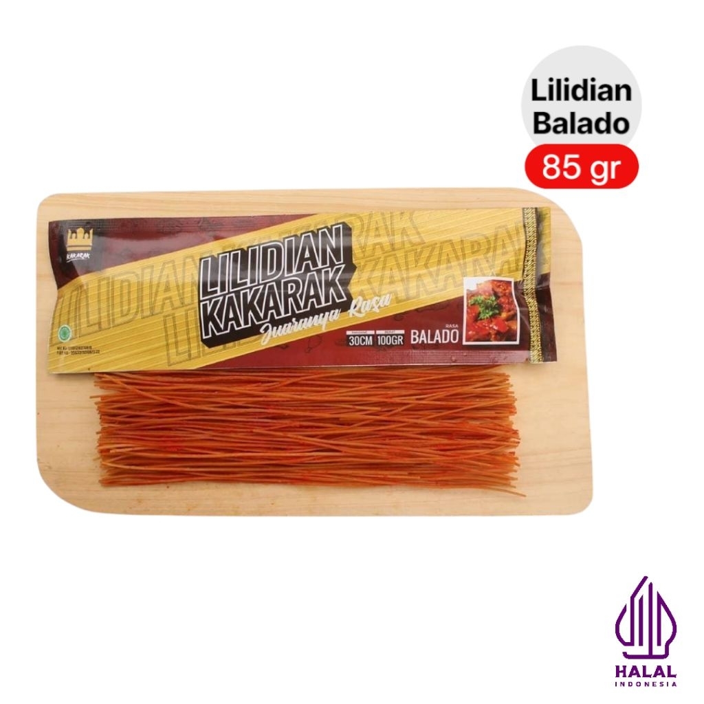 

KAKARAK - Lilidian Balado 85gr