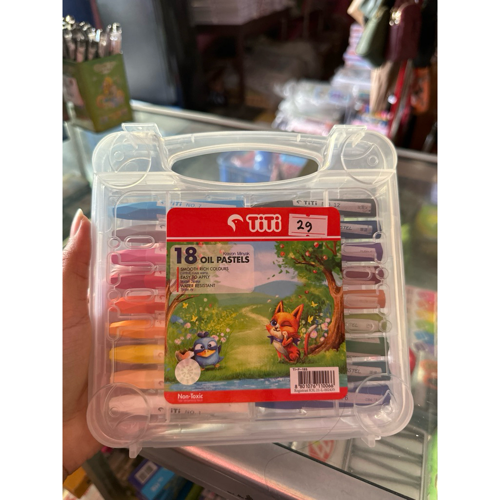 

Crayon Titi isi 18 oil pastels