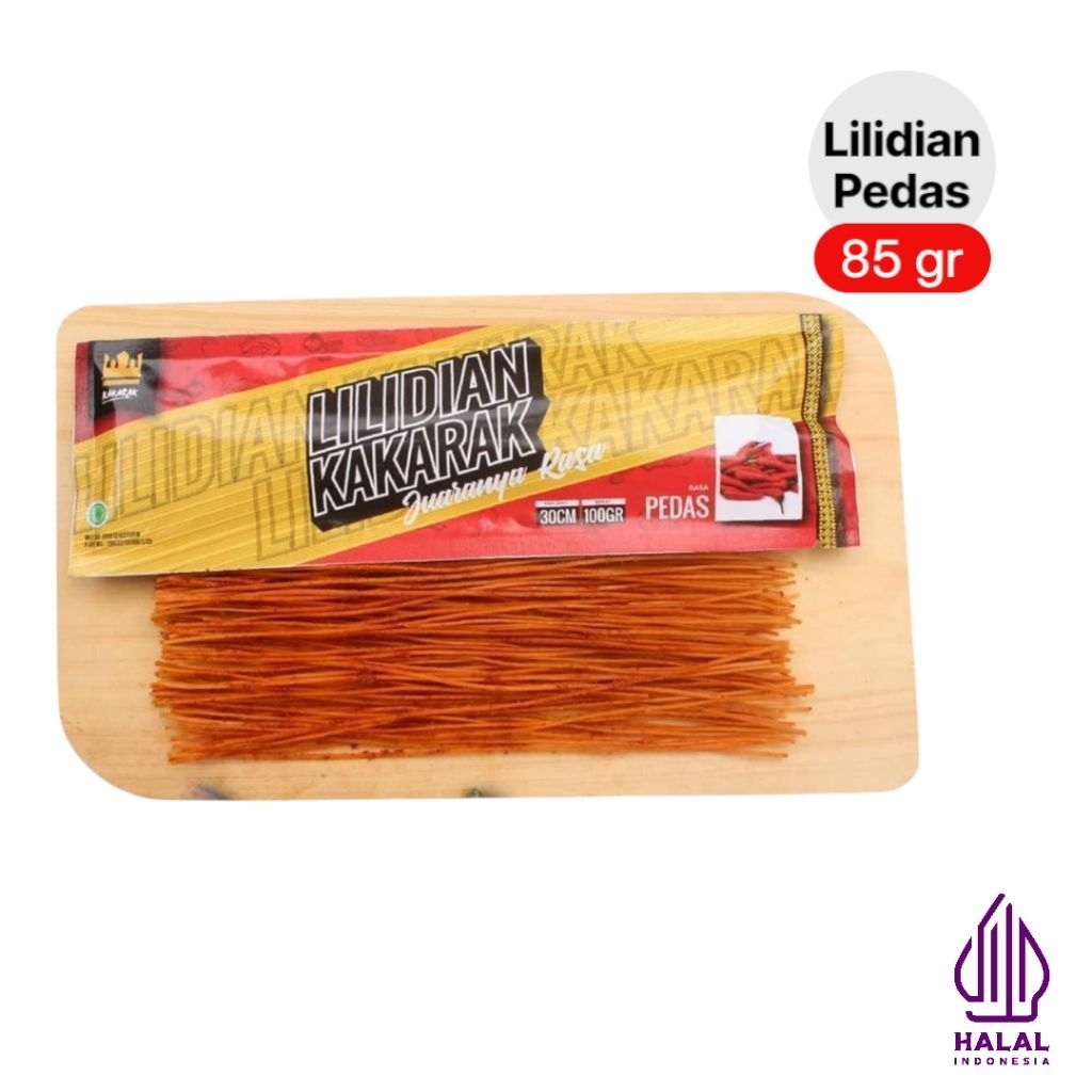 

Kakarak Lilidian 85gr - Pedas