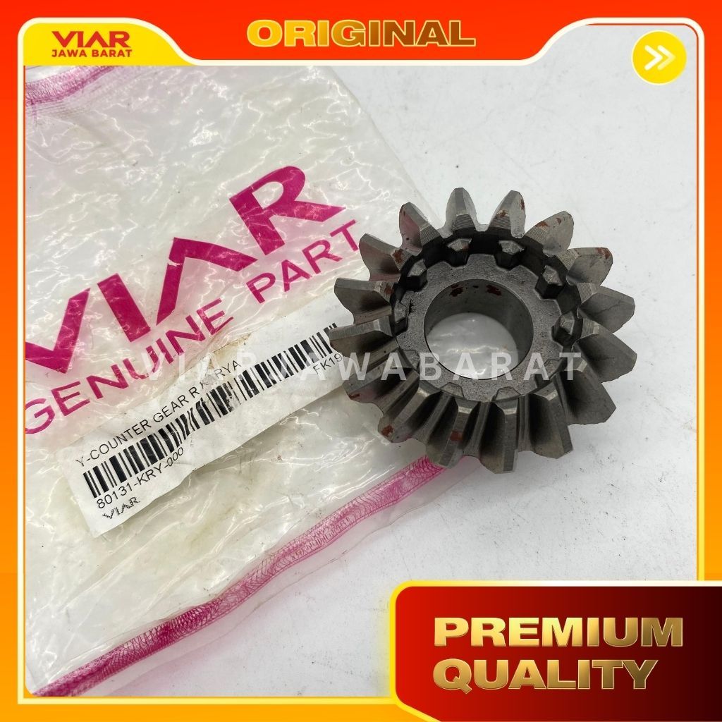 Gigi Maju 16T sebelah kanan untuk Gearbox Maju Mundur Viar Karya 150 200 / Counter Gear R 16T Karya 