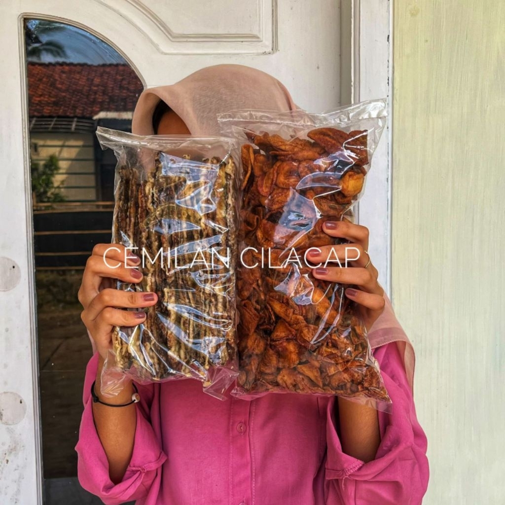 

Bundling sale lidah dan sale pisang kering manis