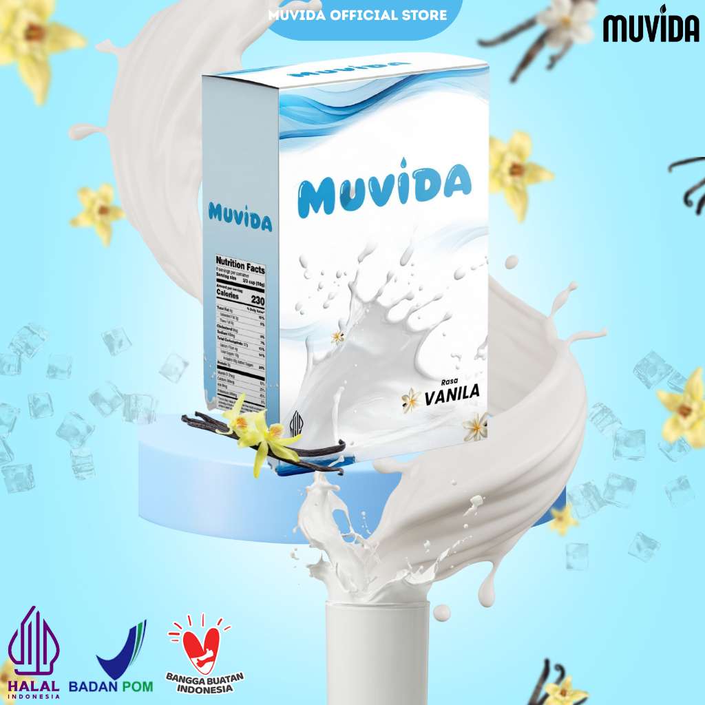 

Muvida Susu Harian Rasa Vanilla