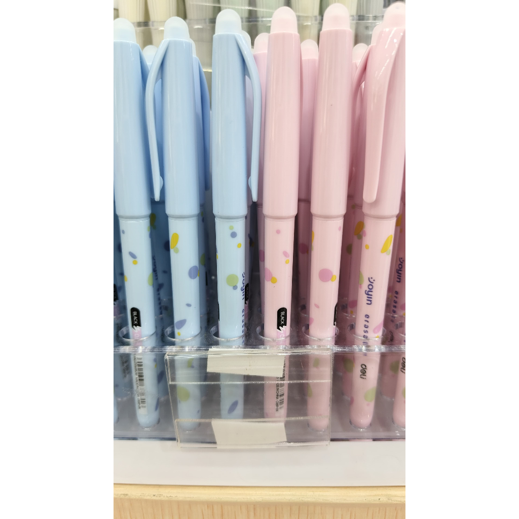 DELI Erasable Gel Pulpen Bisa di Hapus cantik