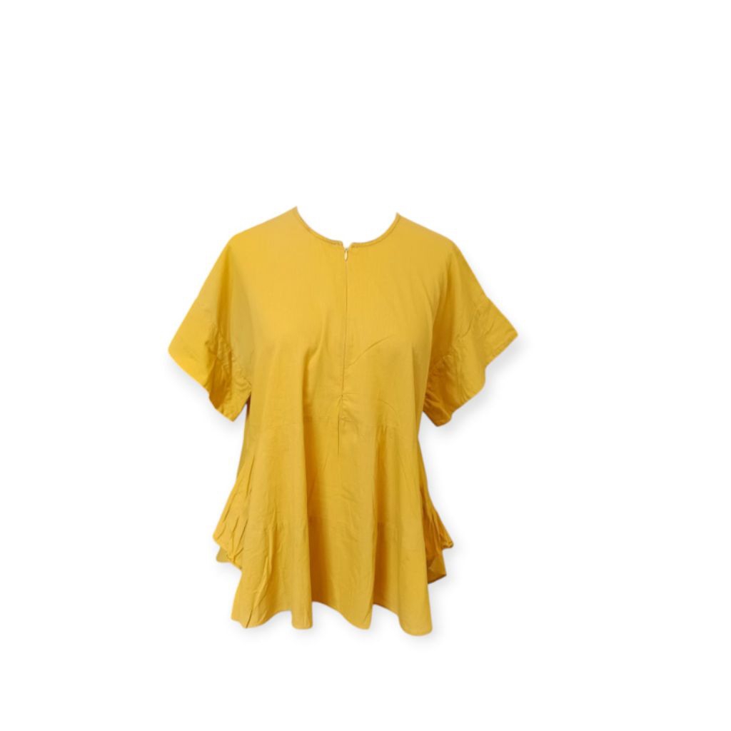 Indra Kusuma Batik Yellow Blouse
