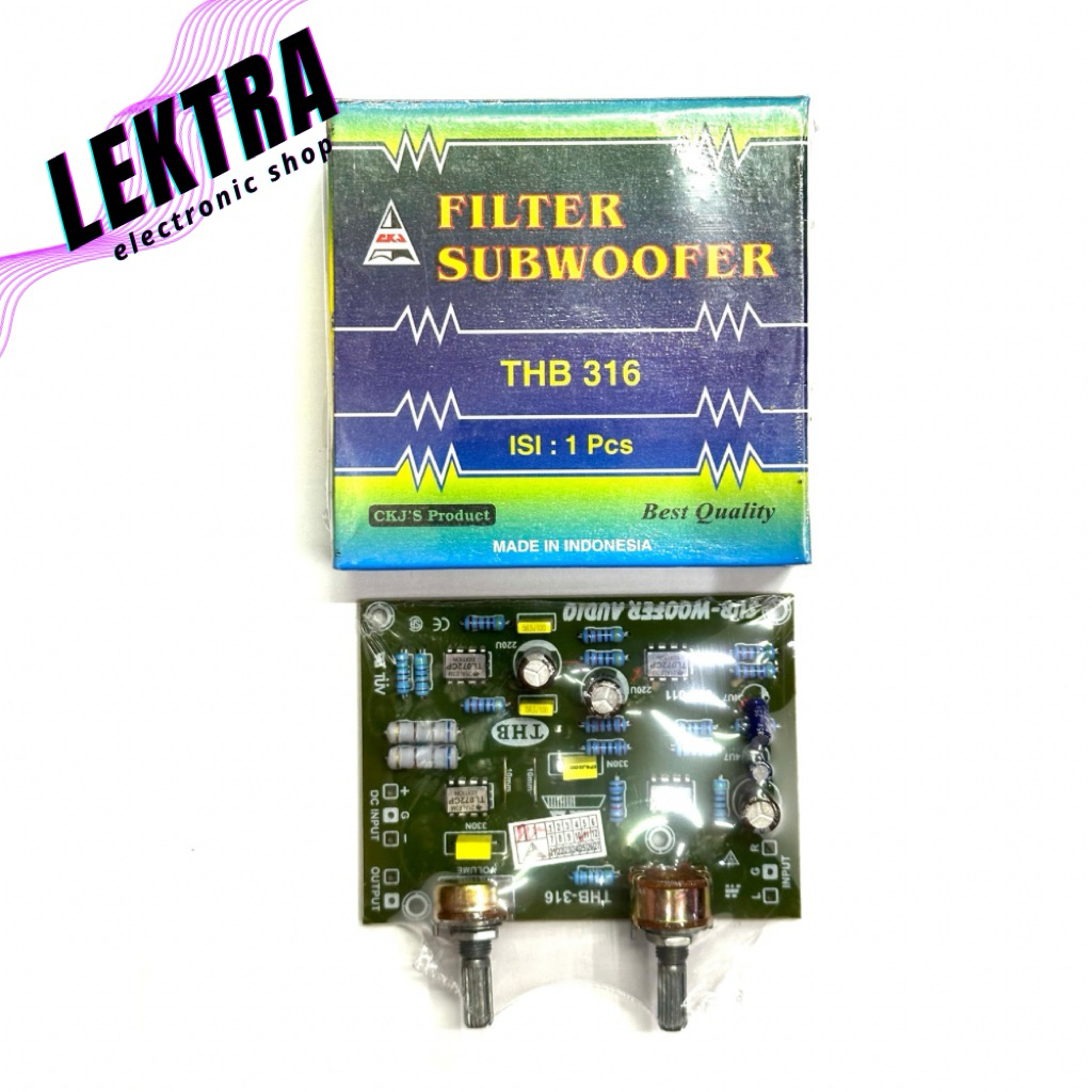 Kit THB 316 Filter Subwoofer 2 Potensio CKJ