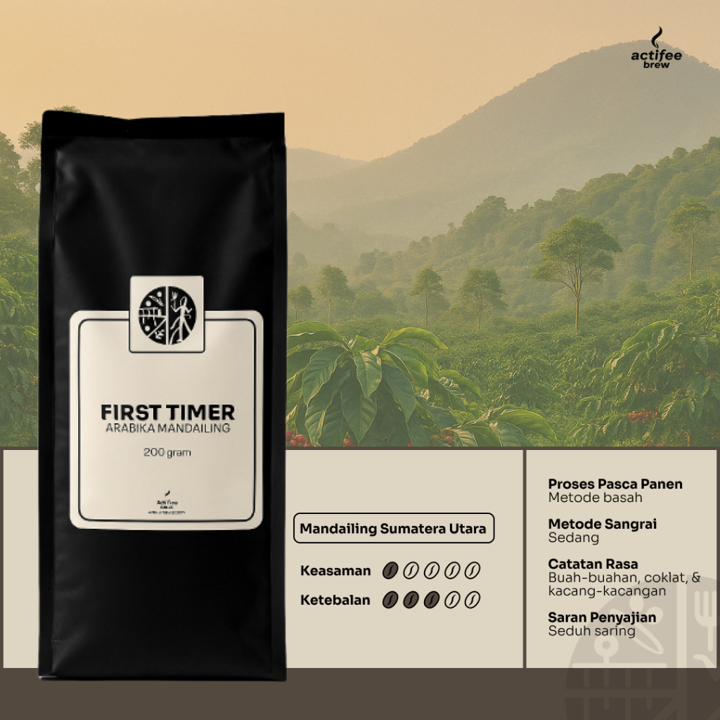 

First Timer Arabika Mandailing - Natural Process