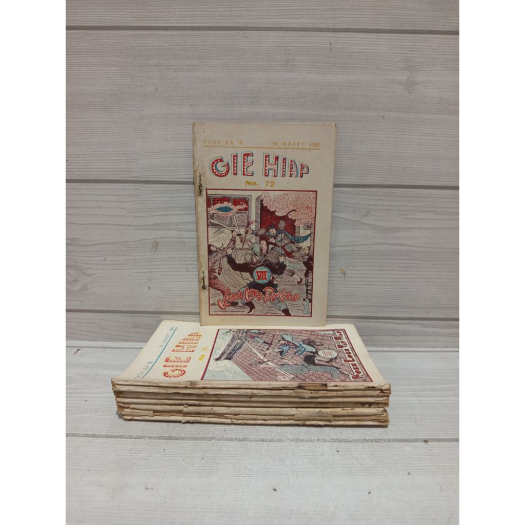 Cerita silat koen loen tay hiap by tjan tasikmalaja djilid 1-8 tamat dijual paket