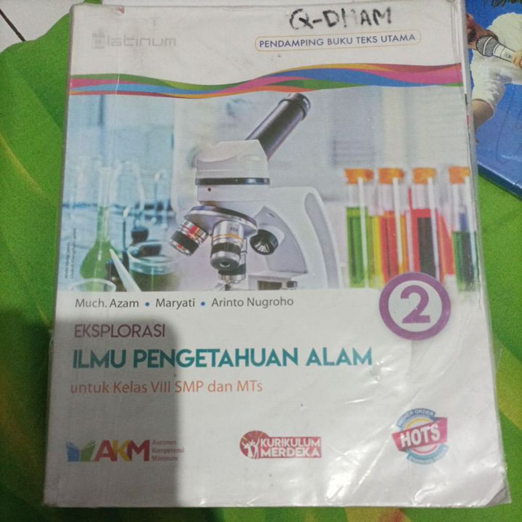 Buku IPA kelas 2 SMP kurikulum Merdeka Platinum
