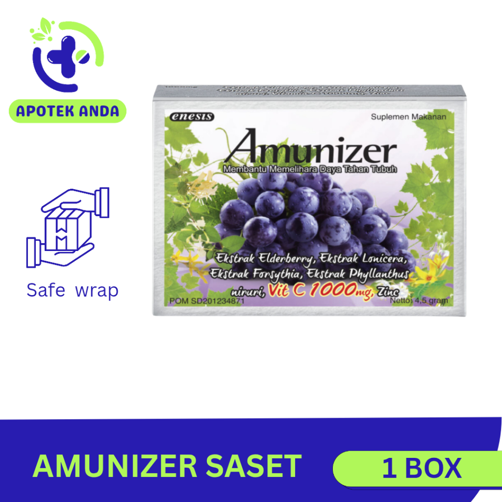 Amunizer box isi 4 sachet