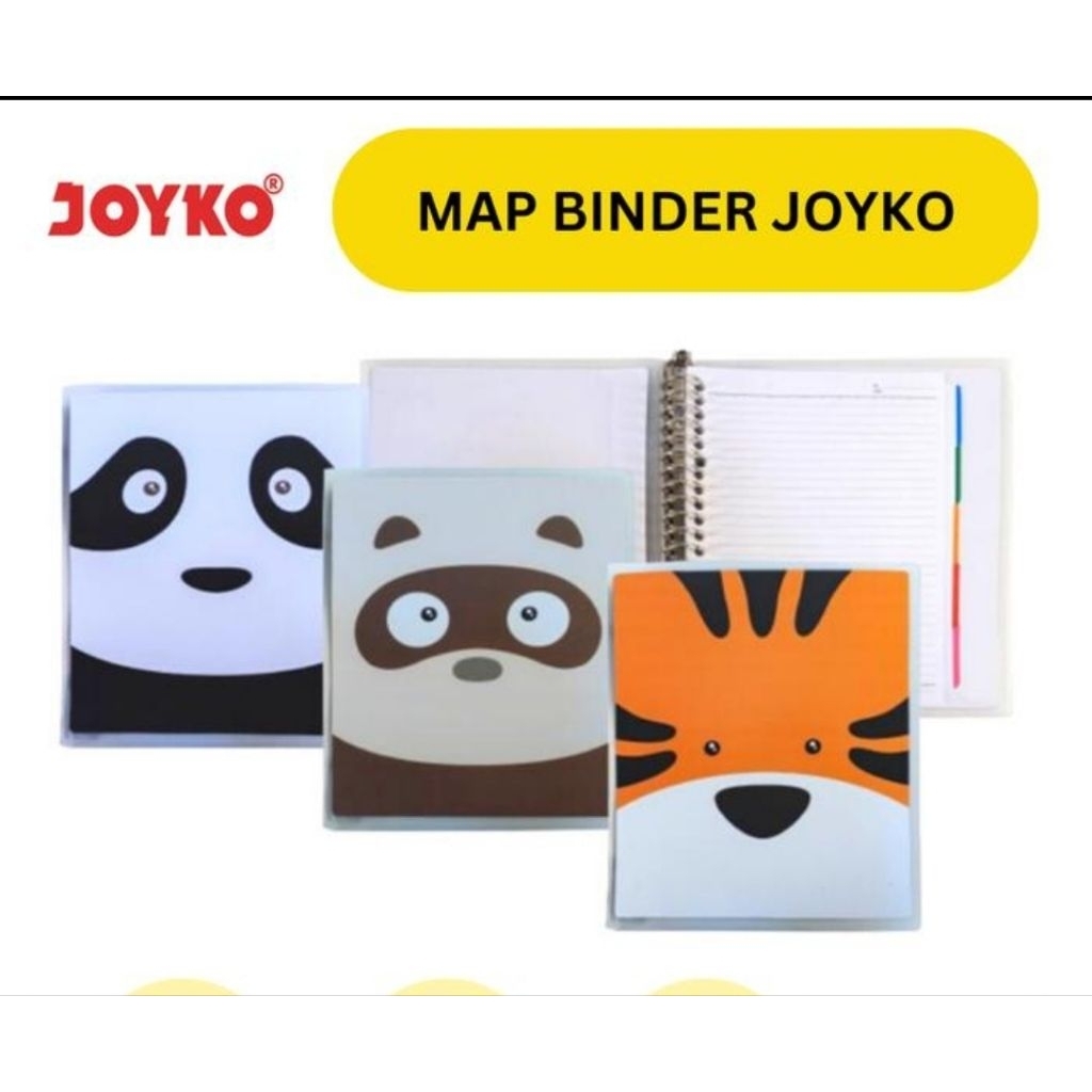 

Map Binder / Loose Leaf Joyko Ukuran A5 dan B5 (Harga per 1 pcs, Fancy dan Polos)