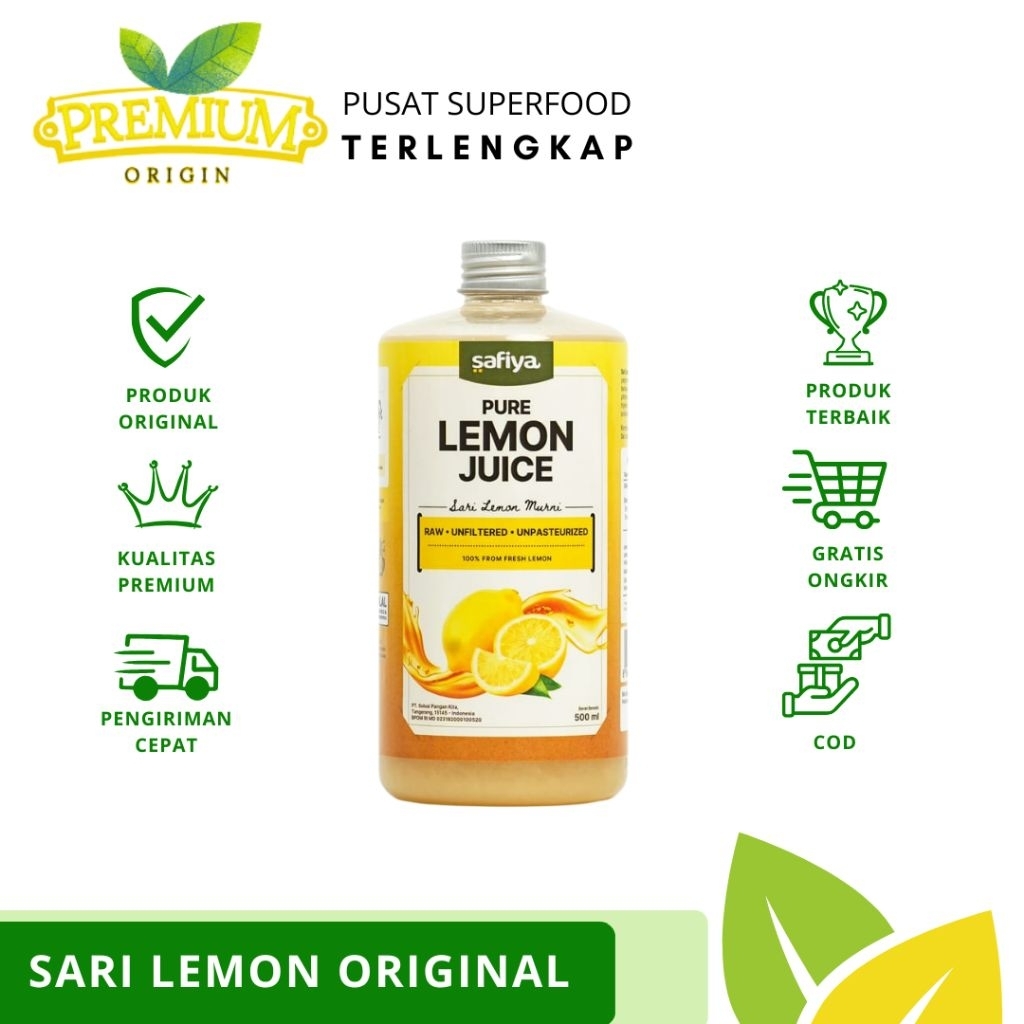 

Sari Lemon Original Safiya 500ml | Minuman VIRAL | Minuman DIET SEHAT