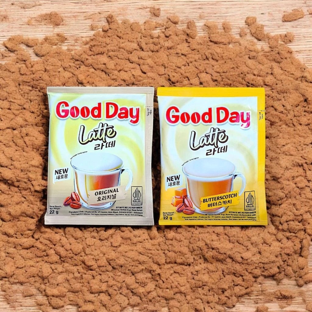 

Good Day Latte 1 Renceng isi 10 Sachet