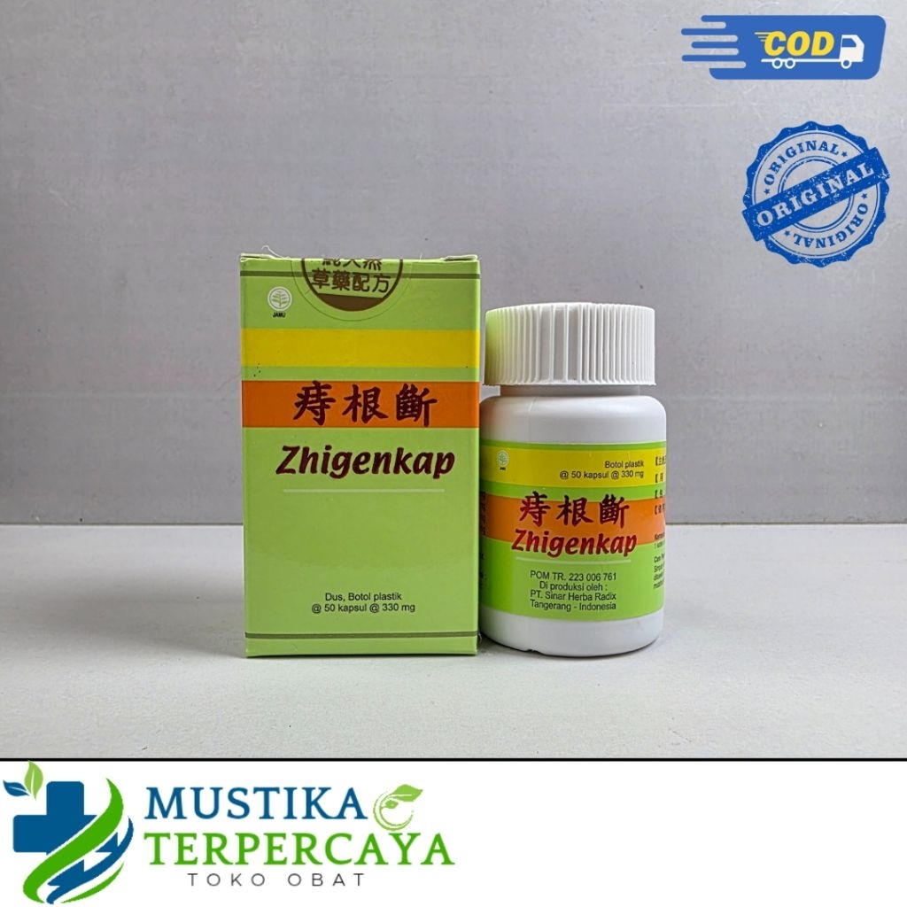 Zhigenkap (Chinese Zhigenduan) - Obat Untuk Wasir