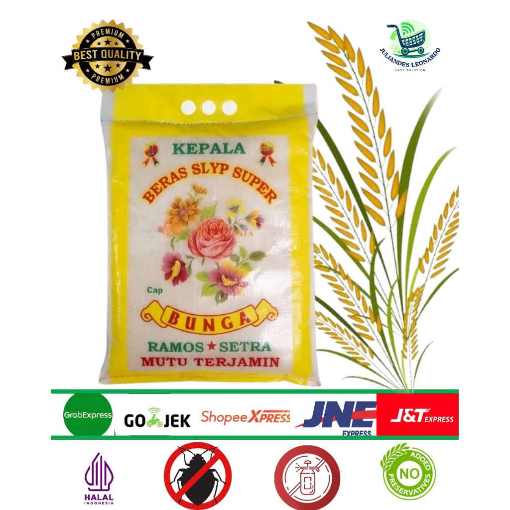 

[TERMURAH] Beras Bunga 5kg, 10kg, 20kg