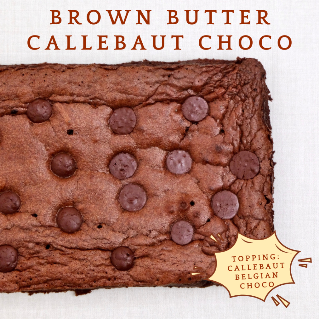 

BROWN BUTTER CALLEBAUT FUDGY BROWNIE LEMBUT MELT HAMPERS GIFT BIRTHDAY INSTAN SAMEDAY GADING SERPONG TANGERANG