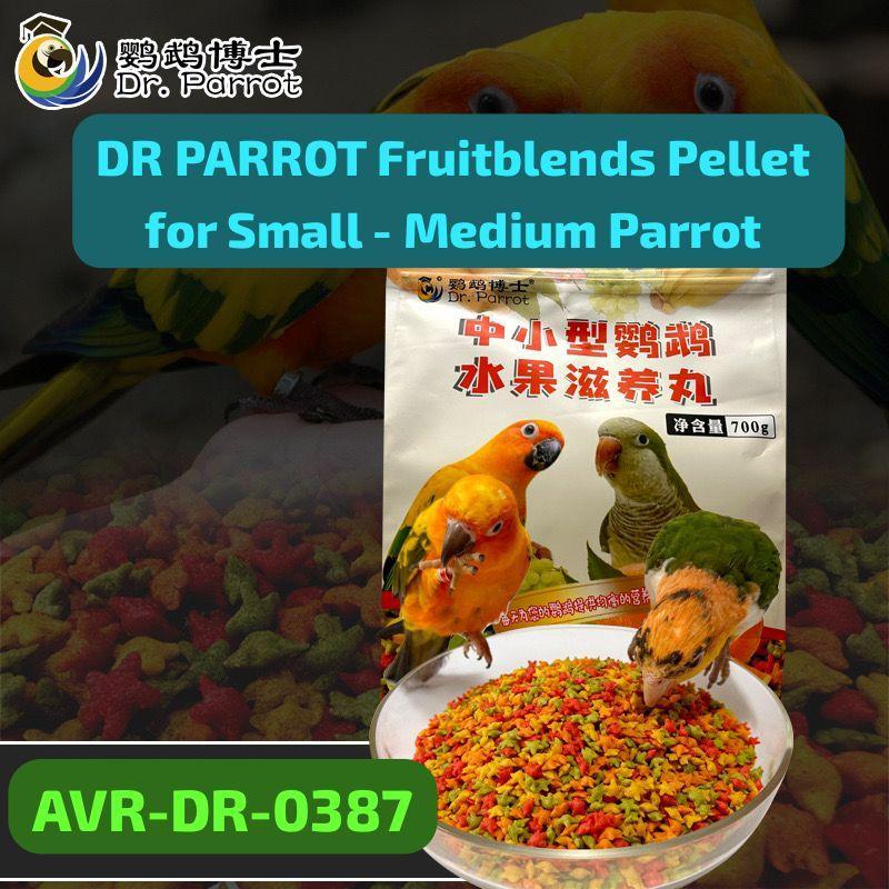 Dr. Parrot FruitBlend size M for Small - Medium Parrot FALK YSC CONURE IRN MONK 700 gram AVR-DR-0387