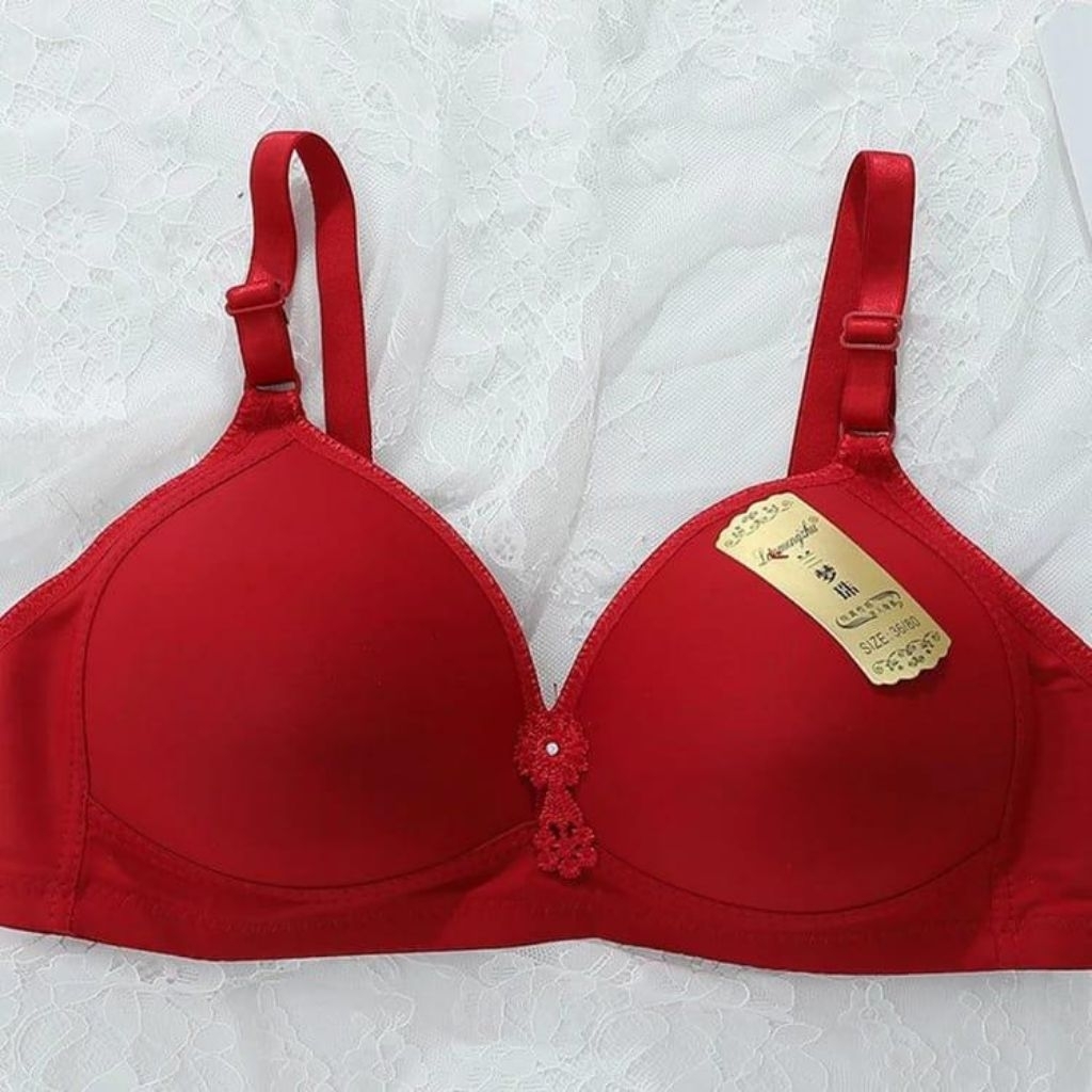 Promo Bh busa tanpa kawat||bra busa remaja kekinian||bra busa isi 3pcs nyaman di pakai semua kalanga