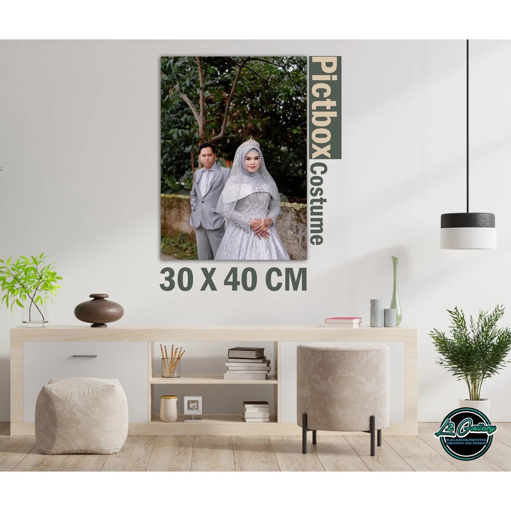 CETAK FOTO BLOK UKURAN 30x40 CM