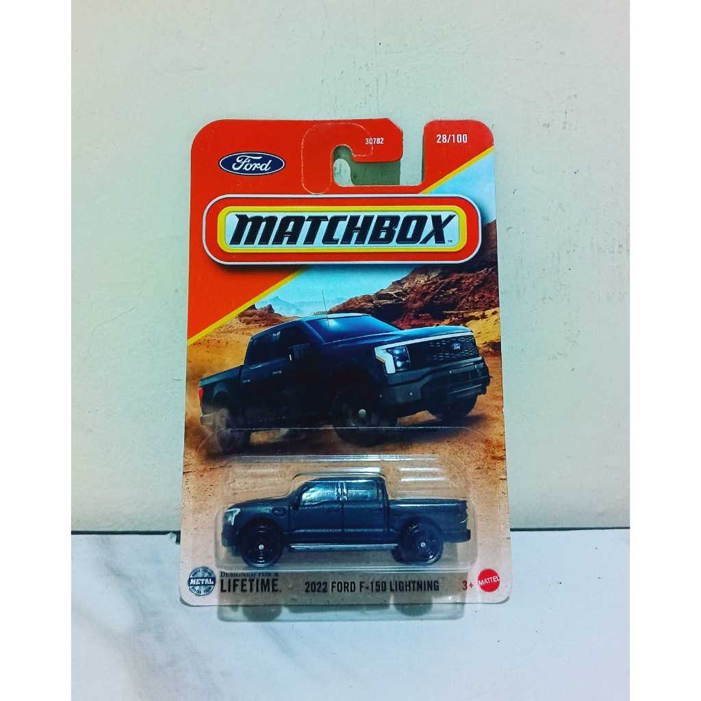 DIECAST MOBIL MATCHBOX 2022 FORD F150 LIGHTNING